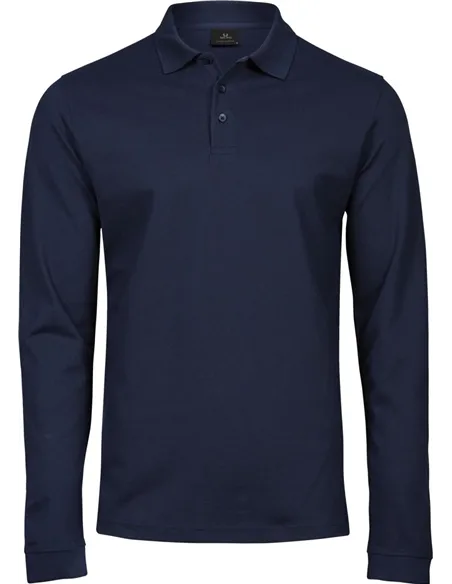 Moška polo majica z dolgimi rokavi 1406