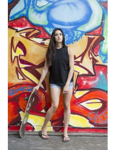 Ženska majica brez rokavov