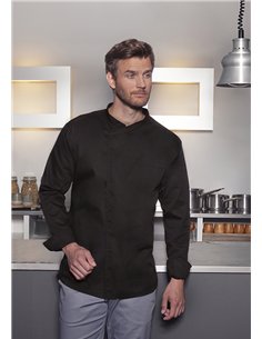 Kuharska jakna z dolgimi rokavi Throw-Over