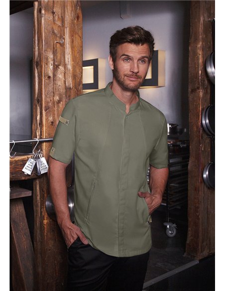 Kuharska jakna s kratkimi rokavi Green-Generation JM 36