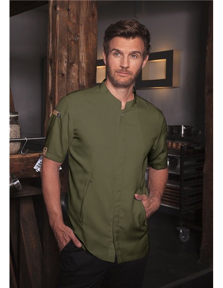 Kuharska jakna s kratkimi rokavi Green-Generation JM 36