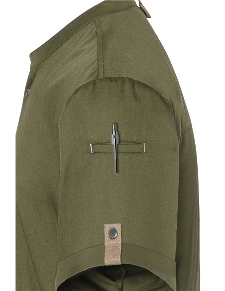 Kuharska jakna s kratkimi rokavi Green-Generation JM 36