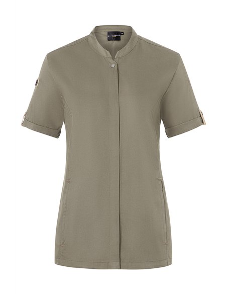 Ženska kuharska jakna kratek rokav Green-Generation