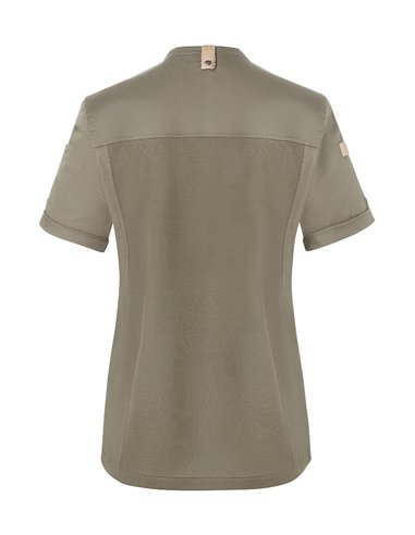 Ženska kuharska jakna kratek rokav Green-Generation