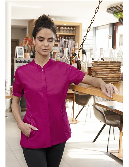 Ženska kuharska jakna kratek rokav Green-Generation