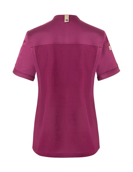 Ženska kuharska jakna kratek rokav Green-Generation