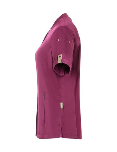 Ženska kuharska jakna kratek rokav Green-Generation