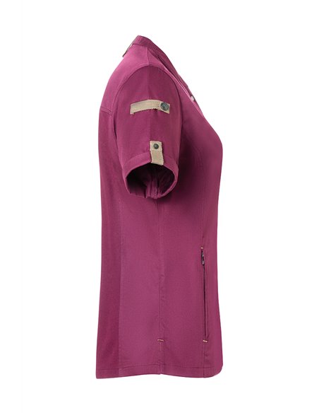 Ženska kuharska jakna kratek rokav Green-Generation