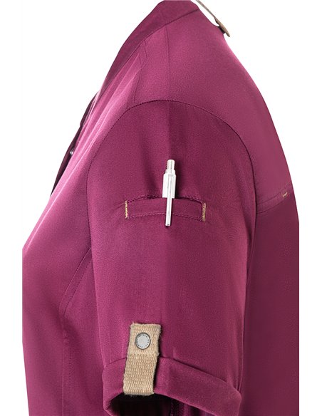 Ženska kuharska jakna kratek rokav Green-Generation