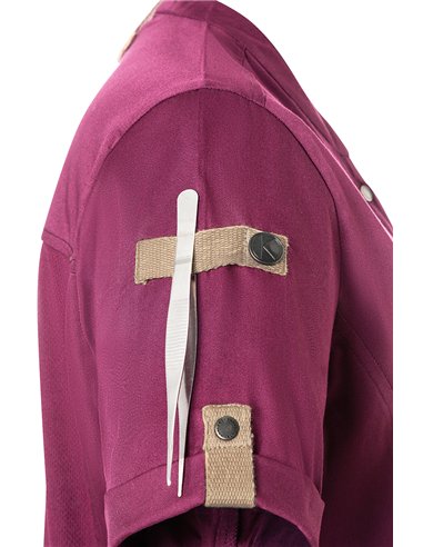 Ženska kuharska jakna kratek rokav Green-Generation