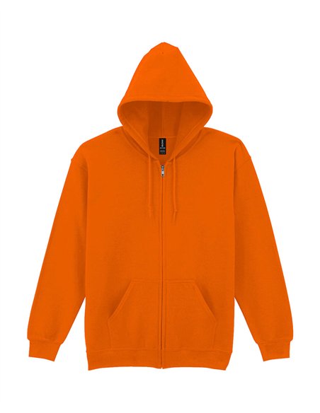 Heavyweight Full Zip Hooded pulover z kapuco in zadrgo