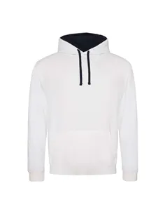 Pulover z dvobarvno kapuco JH003 2