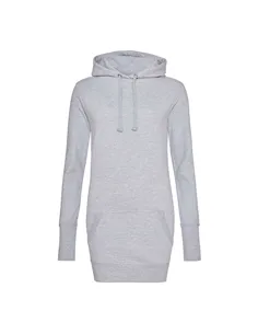 Ženski podaljšan pulover s kapuco JH005