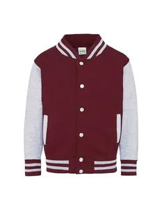 Otroška jopa College z rokavi v kontrastni barvi JH043J 2