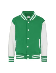 Otroška jopa College z rokavi v kontrastni barvi JH043J 2