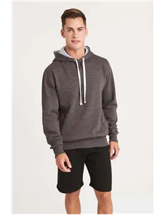 Pulover z dvobarvno kapuco JH100