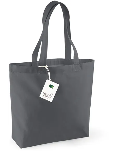 Organic nakupovalna vreča iz bombaža W180 črna