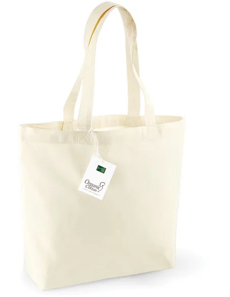 Organic nakupovalna vreča iz bombaža W180 črna