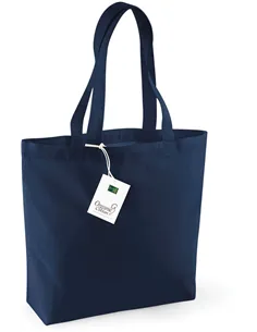 Organic nakupovalna vreča iz bombaža W180 črna 2