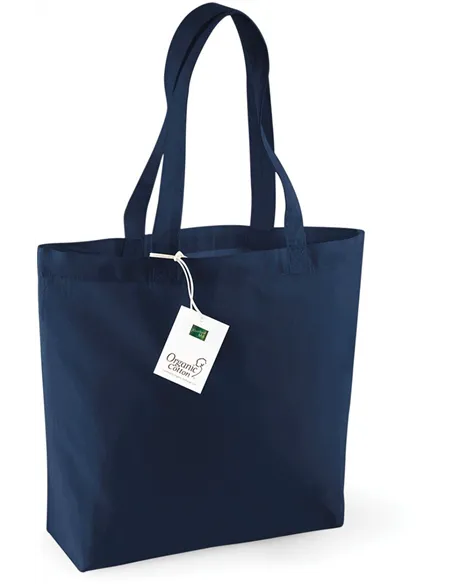 Organic nakupovalna vreča iz bombaža W180 črna