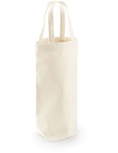 Bombažna vreča za steklenico - Fairtrade bombaž W620 2