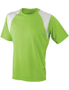 Moška tekaška majica s kratkimi rokavi James & Nicholson | JN 397