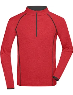 Moška športna majica z dolgimi rokavi James & Nicholson | JN 498 2