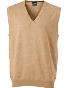 Moški pleten brezrokavnik James & Nicholson | JN 657 2