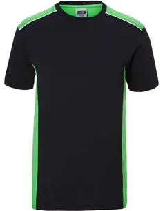 Moška delovna majica s kratkimi rokavi James & Nicholson | JN 860