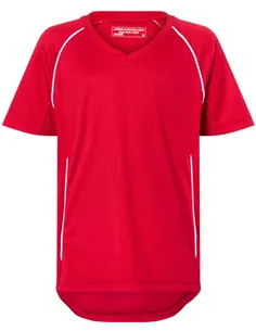 Otroška športna dres majica James & Nicholson | JN 386K 2