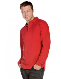 Polo majica z dolgimi rokavi - HVYML LSL