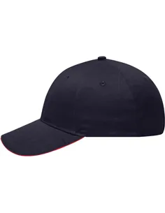 6-delna kapa s šiltom MB 6212 2