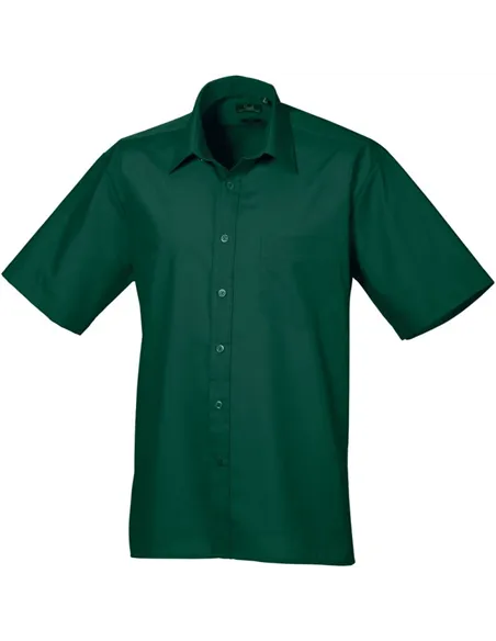 Moška srajca s kratkimi rokavi Poplin PR 202