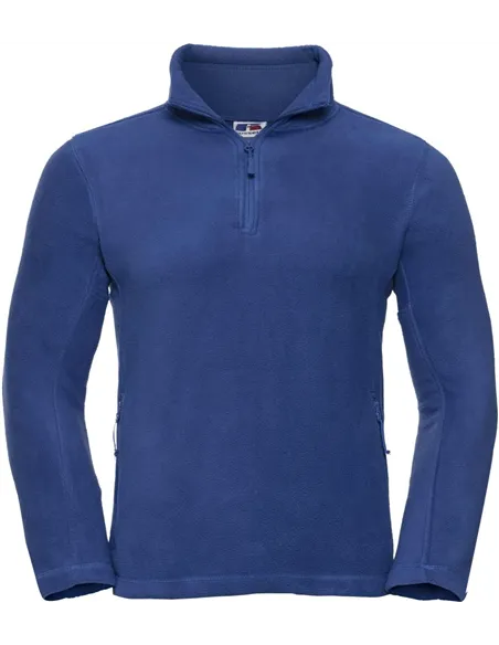 Pulover iz polarnega flisa z četrtinsko zadrgo - 8740M