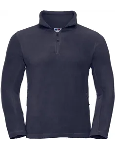 Pulover iz polarnega flisa z četrtinsko zadrgo - 8740M 2