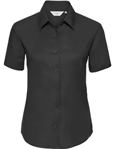 Ženska oksford srajca s kratkimi rokavi - 933F