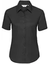 Ženska oksford srajca s kratkimi rokavi - 933F