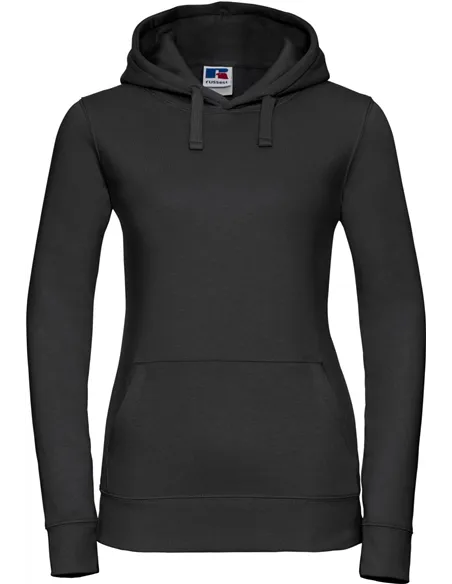 Ženski authentic pulover z kapuco