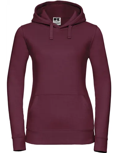 Ženski authentic pulover z kapuco