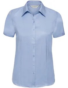 Ženska srajca z vzorcem ribje kosti, kratek rokav