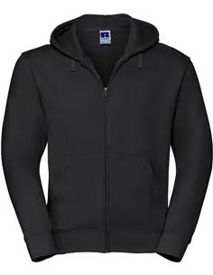 Authentic pulover z kapuco in zadrgo