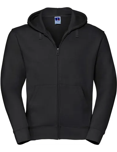 Authentic pulover z kapuco in zadrgo