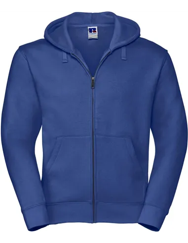 Authentic pulover z kapuco in zadrgo