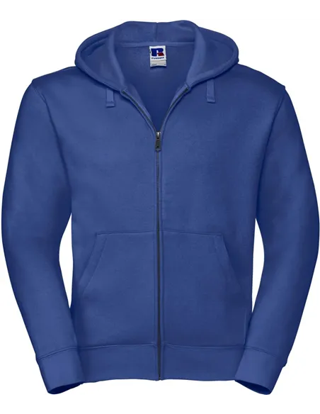 Authentic pulover z kapuco in zadrgo