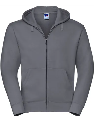 Authentic pulover z kapuco in zadrgo