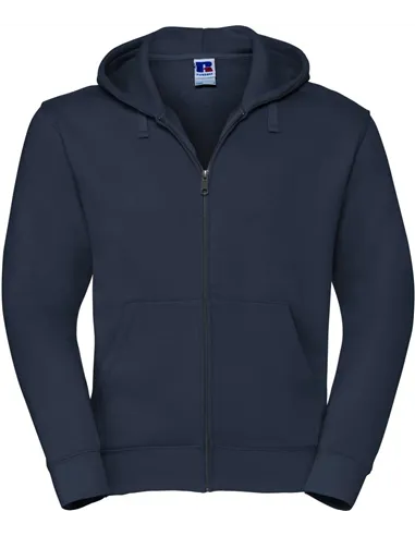 Authentic pulover z kapuco in zadrgo