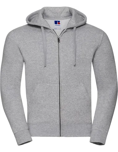 Authentic pulover z kapuco in zadrgo