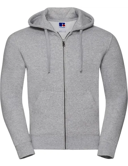 Authentic pulover z kapuco in zadrgo