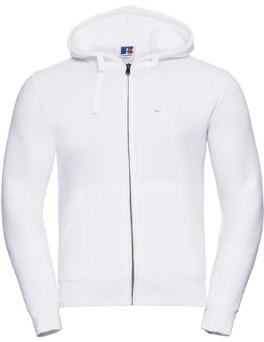 Authentic pulover z kapuco in zadrgo