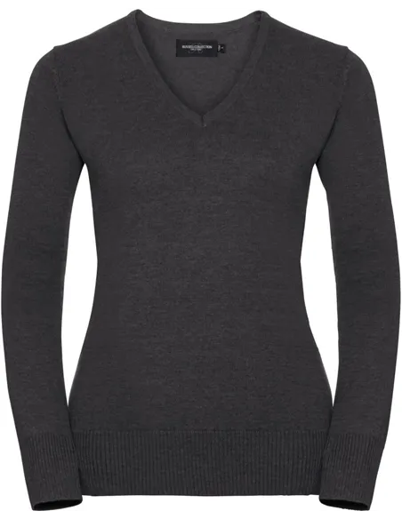 Ženski pulover z V izrezom R710F
